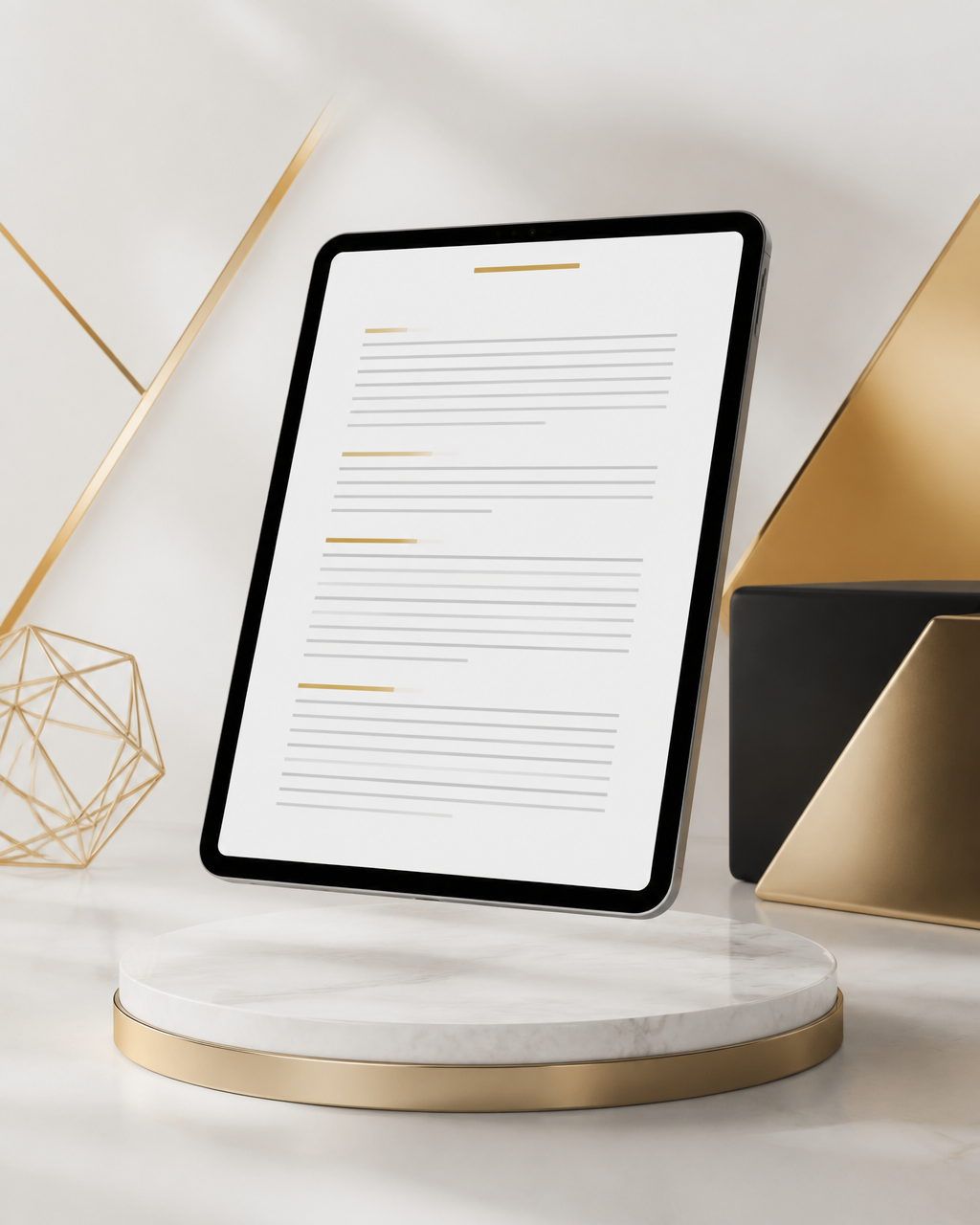 Tax Teleprompter Script Pack digital product mockup showing teleprompter scripts